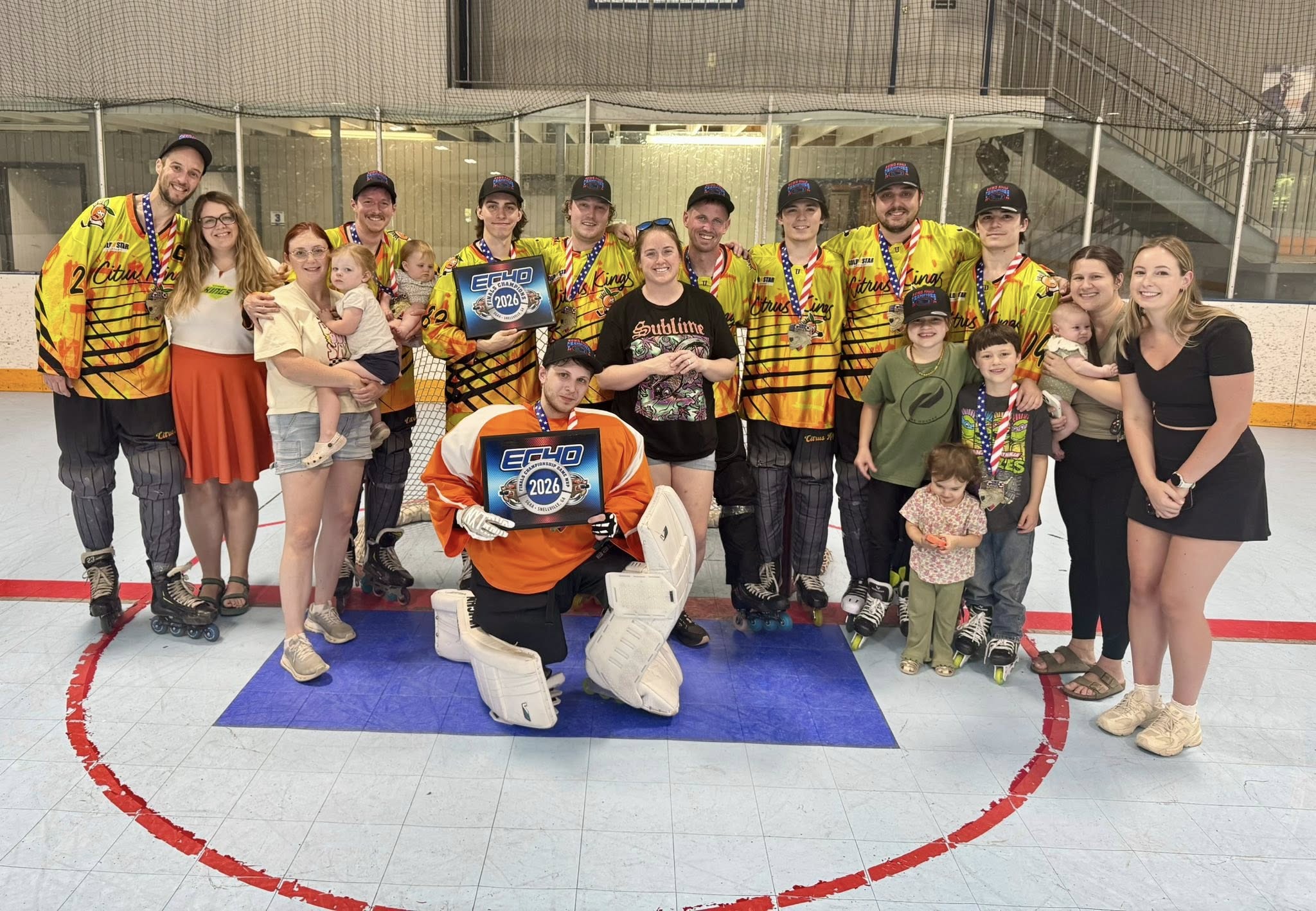 Citrus Kings ECHO Finals 2026 A Division Champions Team Photo